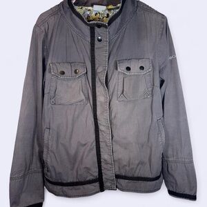 Columbia Gray Bomber Jacket